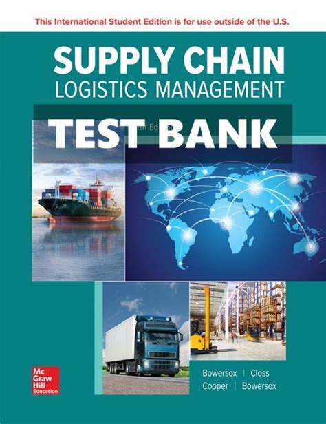 Test Bank For Supply Chain Logistics Management 5th Edition By Bowersox
