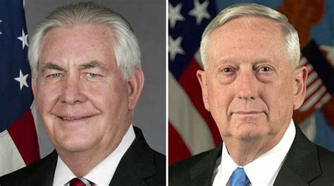 Mattis Tillerson North Korea Threat The World Is United In Pursuit Of A Denuclearized