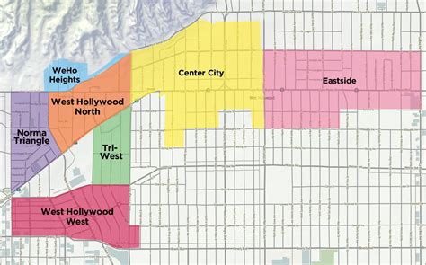 Get To Know West Hollywoods 7 Neighborhoods Wehoville