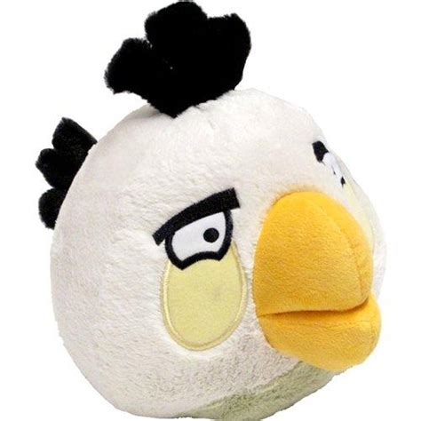 Angry Birds White Bird 8 Plush With Sound Commonwealth Toys Toywiz
