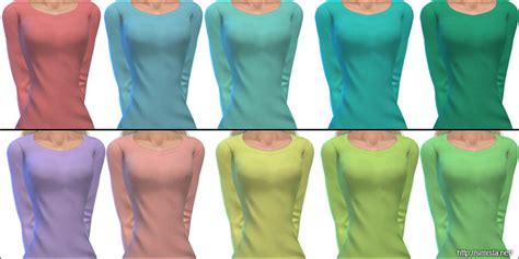 Simple Sweaters At Simista Sims 4 Updates
