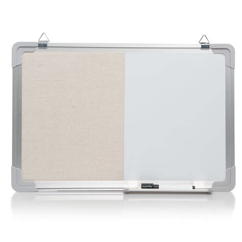 Roomify Combination Bulletin And Whiteboard Magnetic Dry Erase Board