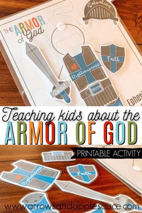 Teaching Kids The Armor Of God Printable Activity Bible Activities