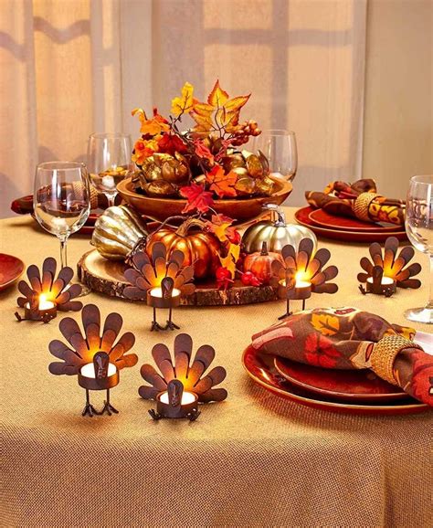 15 Easy Thanksgiving Table Decorating Ideas Thanksgiving 2018