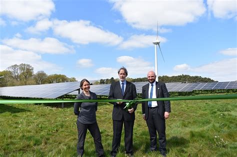 Pioneering Renewable Energy Park Officially Opened At Keele University