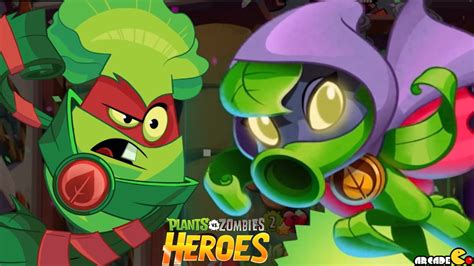 Plants Vs Zombies Heroes All New Characters Pvz Heroes Announce