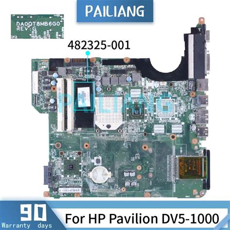 Para Hp Pavilion Dv5 1000 Computador Portátil Placa Mãe 482325 001