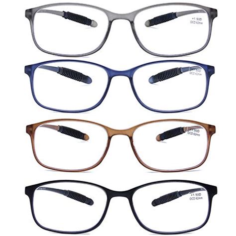 reading glasses computer blue light blocking lightweight flexible tr90 unbreakable durable