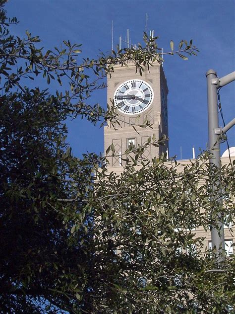 San Jacinto Clock In Beaumont Tx Photograph By Anna Johnson