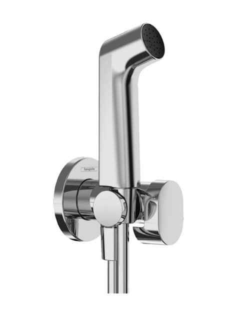 hansgrohe bidette hand shower 1jet s ecosmart for cold water with shower holder and shower