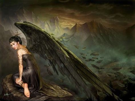Yuehui Tang Wallpaper Fantasy Art Photo Wings Wallpaper Angel