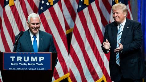 How Mike Pence Went From Golf Partner To Running Mate In Two Weeks