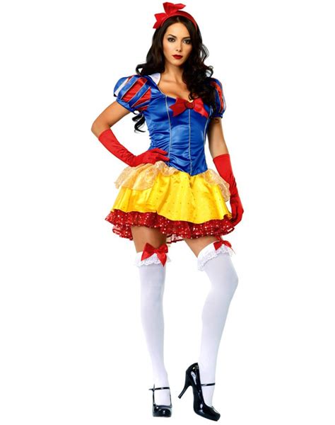Classic Snow White Fairytale Princess Costume