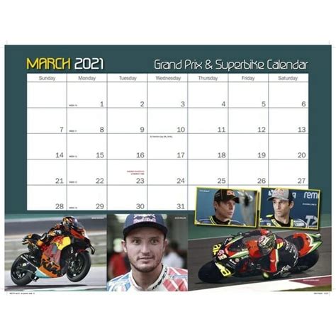 Motocourse 2021 Grand Prix And Superbike Calendar Cycle News