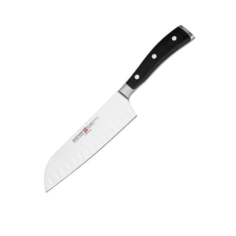 Wusthof Classic Ikon Santoku Hollow Edge Knife 17cm Bunnings Australia