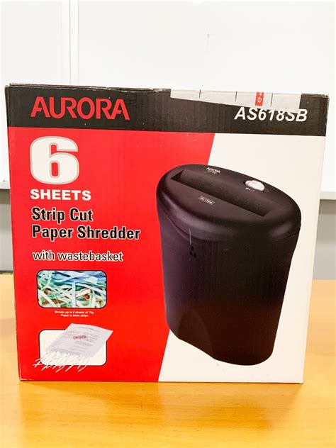 Aurora As618sb Paper Shredder Computers And Tech Printers Scanners