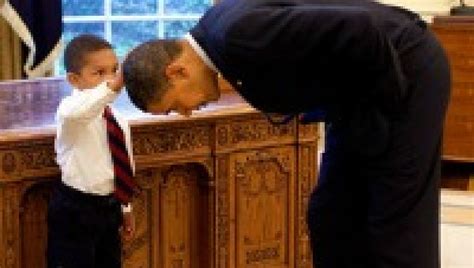 L histoire du garçon qui avait touché la tête d Obama Slate fr