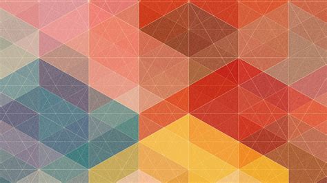 Wallpaper Colorful Digital Art Abstract Artwork Symmetry Triangle Pattern Geometry