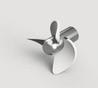 Propellers are the blades that lift the drone in a forward direction, providing a force known as thrust. Drone propeller 3D models for 3D printing | makexyz.com