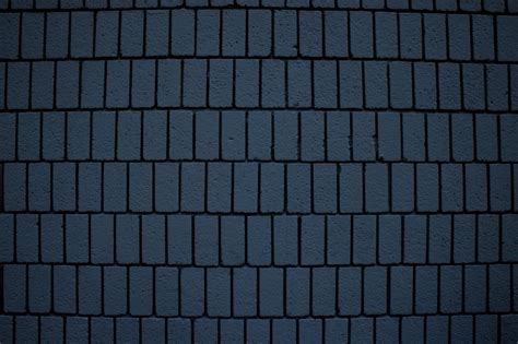 Free Picture Dark Blue Bricks Wall Texture Vertical