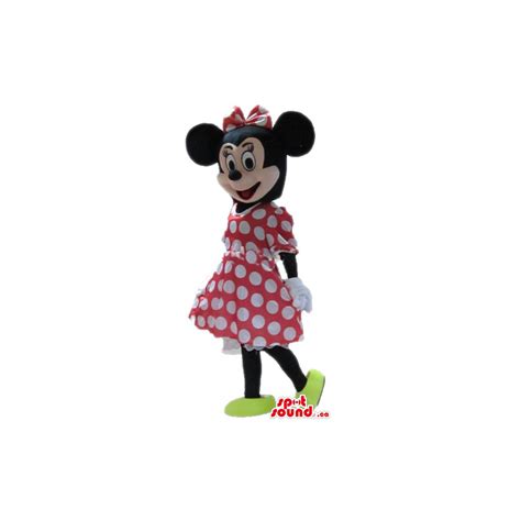 Minnie Mouse Cartoon Character Mascot Costume Fancy Dress Spotsound