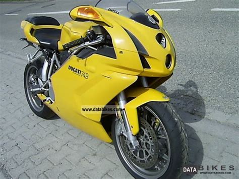 The ducati 749 model is a sport bike manufactured by ducati. 2003 Ducati 749