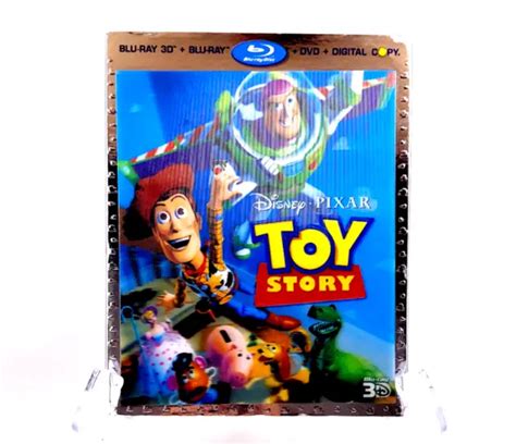 Toy Story 3d Blu Ray W Lenticular Slipcover 4 Disc Set 3d Blu Ray