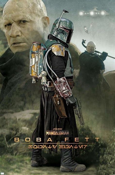 The Mandalorian Promo Posters Feature Din Djarin Boba Fett Bo Katan