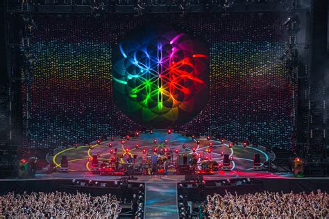 La Scenografia Dei Coldplay A Milano Living Corriere