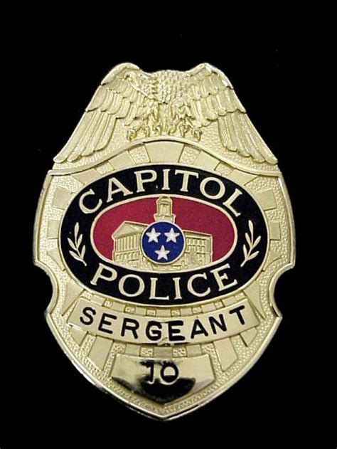 Capitol police protects state employees and property. ''