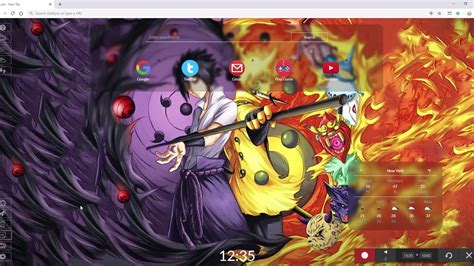 Naruto New Tab And Wallpapers Youtube