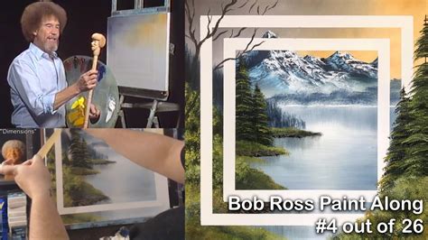 Bob Ross Paint Along Dimensions Youtube