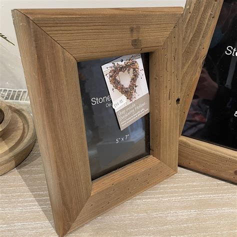 Chunky Wooden Picture Frame Bayberry Hollow