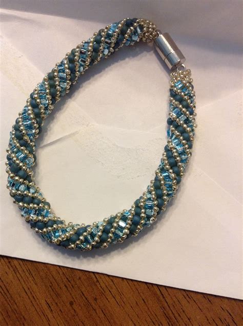 Russian Spiral Seed Bead Jewelry Beaded Bracelets Beaded Jewelry