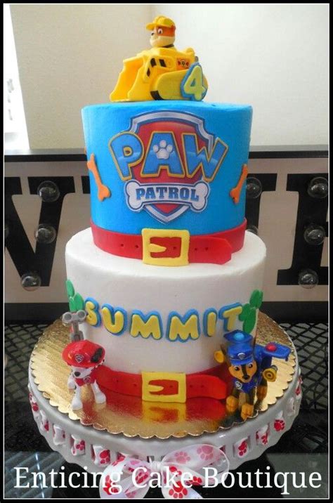 Paw Patrol Cake Geburtstagskuchen Für Jungen Geburtstag Nette