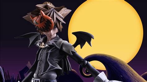 Kingdom Hearts Halloween Town Sora Figure Unboxing Youtube
