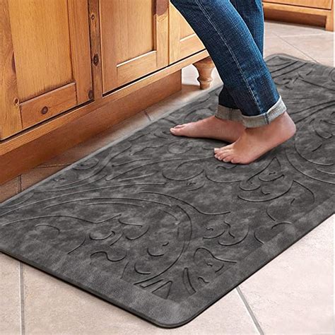 kmat kitchen mat cushioned anti fatigue floor mat waterproof non slip standing mat ergonomic