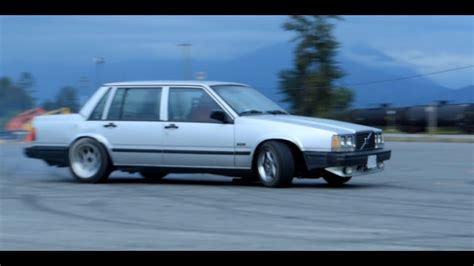 CAN YOU DRIFT AN AUTOMATIC OPEN DIFF VOLVO 740 YouTube