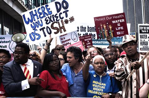Detroits Water Shutoffs And A Rising Resistance Movement