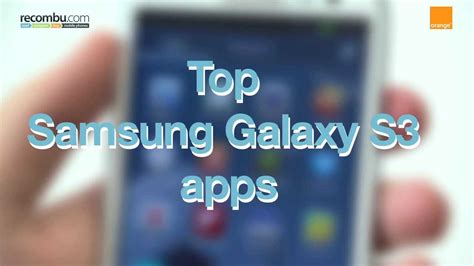 Top Samsung Galaxy S3 Apps Youtube