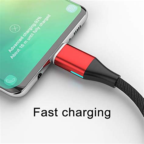 Netdot Gen Micro Usb And Usb C Nylon Braided Magnetic Fast Charging