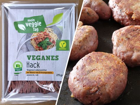 Im ausland ist aldi in neun europäischen ländern (u.a. Probiert: Das "Vegane Hack" von Aldi