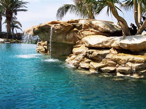 Relaxing Lagoon Pool And Waterfall Yelp Lagoon Pool Places To Go