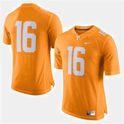 Mens Football University Of Tennessee 16 Peyton Manning College