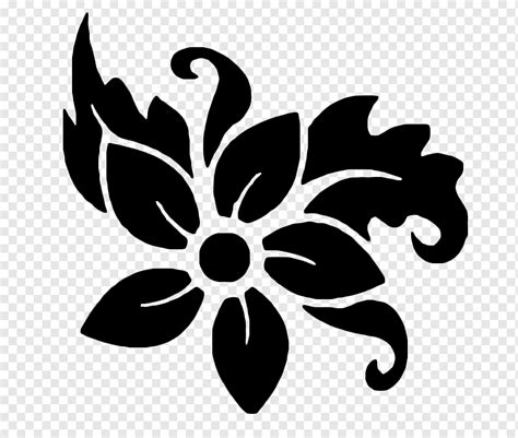 Flower Stencil Svg