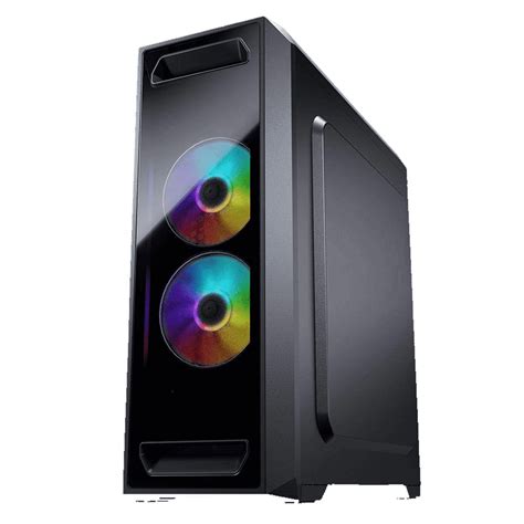 Gabinete Gamer Cougar Mx Rgb Slim Torre Vidrio Templado Atx