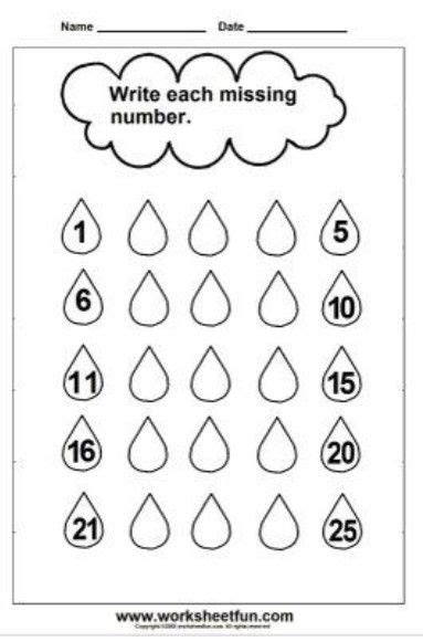 Help your kindergartener develop his sequencing skills in this activity that teaches him about a story's beginning, middle, and. Fill in the Blanks - Number Sequencing | Kindergarten ...