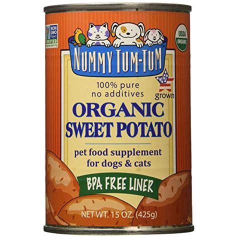 Many online sources have mixed offerings as well. Nummy Tum Tum Pure Sweet Potato for Pets, 15-Ounce Cans ...