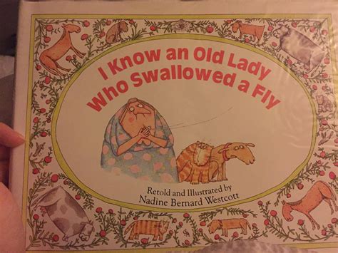 I Know An Old Lady Who Swallowed A Fly Book Rnostalgia