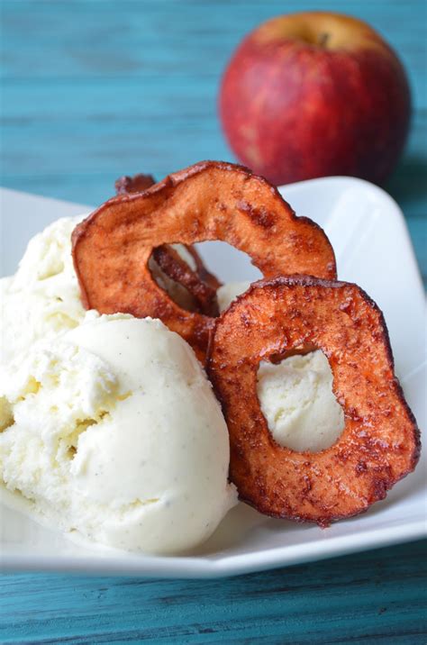 The Savvy Kitchen Baked Apple Chips